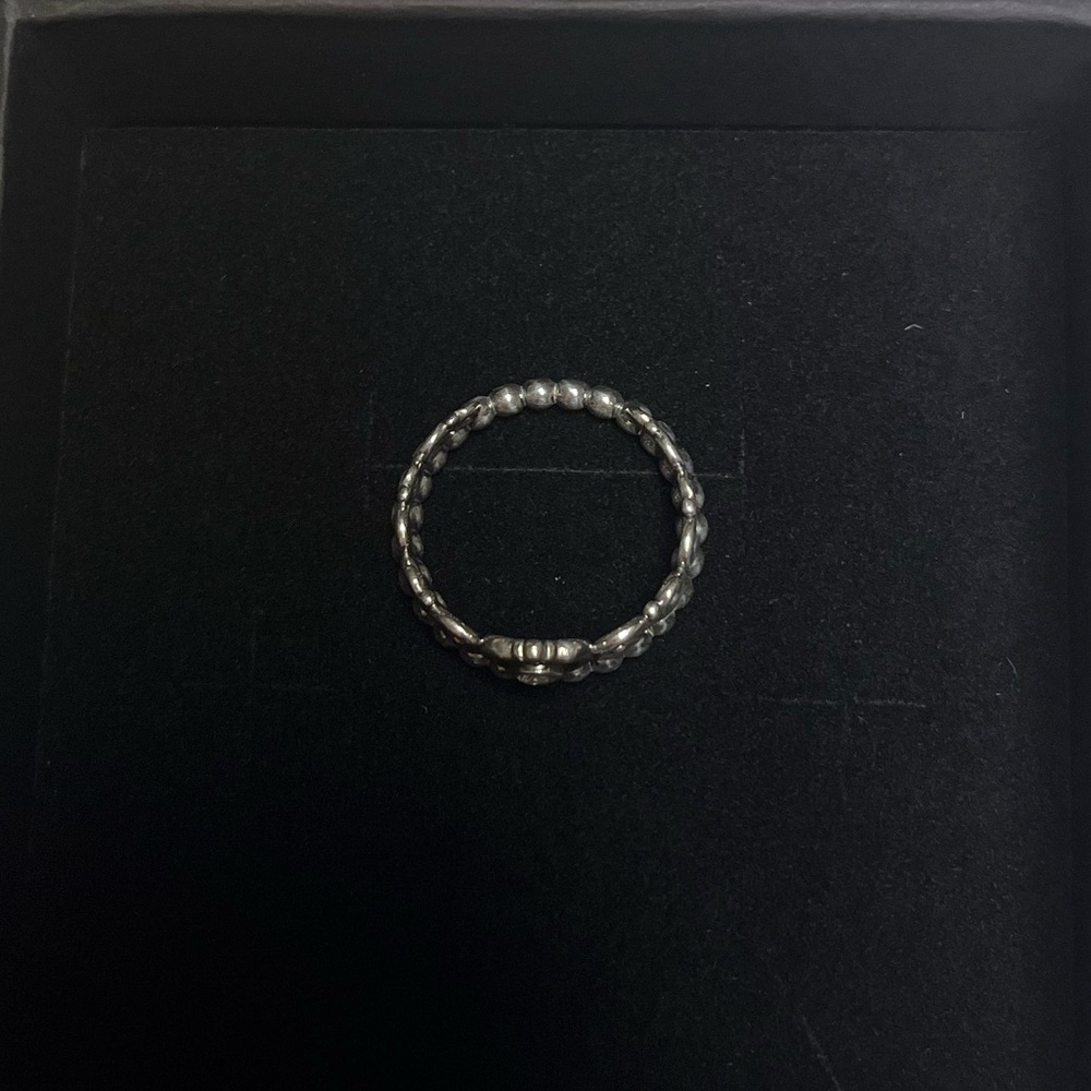 Pandora Princess Tiara Crown Ring sterling silver cubic zirconia 925 silver Sz 6 - Picture 6 of 8